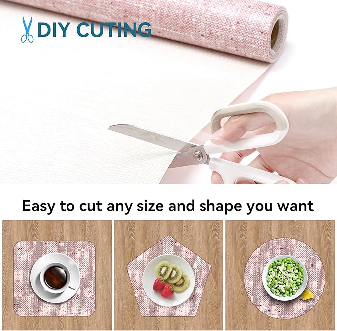 20 x 72 Inch Cupboard Liner Shelving Paper for Cabinets and Drawers Pantry Shelf Liners - Image 4