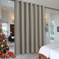 RYB HOME Extra Long Curtains Light Block Soundproof Privacy Blinds for Home Theater Office Backdrop Dining Living Room Patio Door Large Window Ceiling to Floor Drapes, W 8.3 x T 11 ft, Sand by RYBHOME