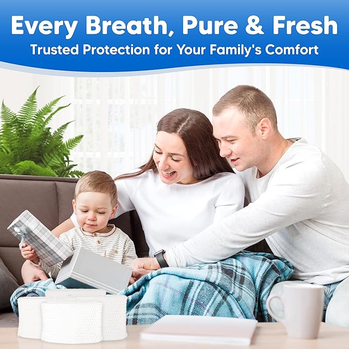 Replacement Filter for Kaz WF2 Humidifier Filter - Compatible with Vicks Model WF2, Fits Protec PWF2 Wicking Filters for Honeywell HCM-350 HCM-710, V3900 V3100 V3700 VEV400 - Image 2