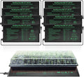 Seedling Heat Mat 8 Pack, 10" x 20.75" MET-Certified Warm Hydroponic Heating Pad, Waterproof Warm Hydroponic Plant Heating Mat for Germination, Greenhouse Grow Seed Starter by HYDGOOHO