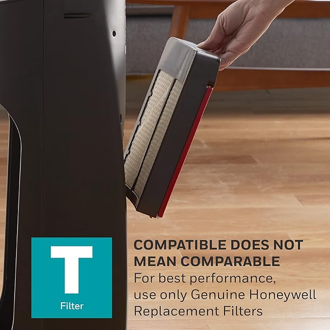 Honeywell Top Fill Tower Humidifier, Digital Humidistat, Black – Cool Mist Humidifiers for Bedroom, Home or Office with Space-Saving Tower Design - Image 6