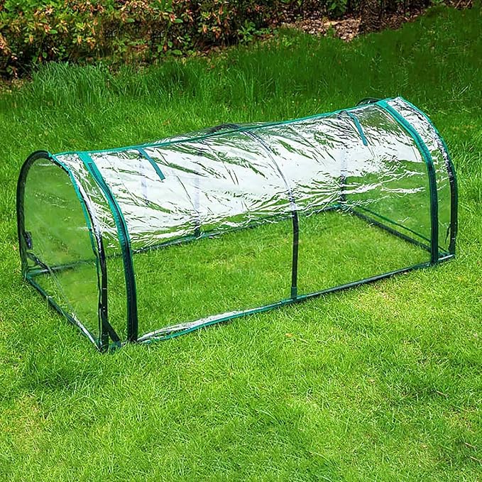 Small Greenhouse, Plant , PVC Garden Accessory Tent , Greenhouse Indoor , Plant Protection Fleece, Plant Protection Fleece, Green Houses for Outside Winter Air Circulation - Image 2