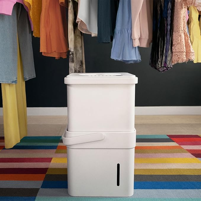 Midea Cube 50 Pint Dehumidifier for Basement and Rooms at Home for up to 4,500 Sq. Ft., Built-in Pump, Drain Hose Included, Smart Control, Works with Alexa (White), ENERGY STAR Most Efficient 2022 - Image 7