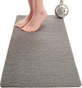 Non Slip Bathtub Mat Shower Mat for Tub - Loofah Bath Mats for Bathroom - 40x16 Bathtub Floor Mat - Textured Anti Slip Bath Mat Without Suction Cups - Secure Mat for Wet Areas (40x16 Gray) by ENKOSI