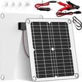 Waterproof 20W 12V Solar Battery Charger ，Maintainer Pro with UltraSmart MPPT Controller, 12V Solar Panel Trickle Charging Kit for Car, Boat, Marine, RV, Trailer (SP-20W) by Unknown