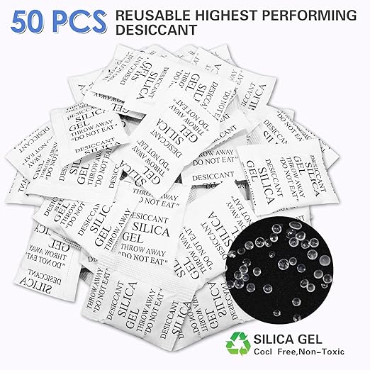 50PCS Filament Storage Bags Kit with Automatic Pump & Hand Pump - Vacuum Sealed 3D Printer Filament Storage Bags with 50 Drying Bags Packs for 0.5KG-1KG Spools, Keep Filament Dry(11.8 x 13.4） - Image 4