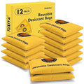 100g-12Pack Rechargeable Silica Gel Desiccant Packets, Color Indicating Desiccant Packs for Storage,Moisture Absorbers for Storage Bins, Suitcase,Gun Safe, 3D Filaments by Unknown