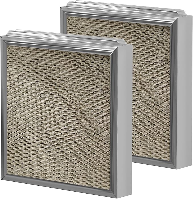 Carmerny 990-13 Humidifier Vapor Water Pad Filter Compatible with GeneralAire 990-13 G13 Humidifier Replacement Evaporator Pad Media Filter for Models 709 990 1040 1042 1137 SL16, GFI #7002, 2-Pack by Carmerny