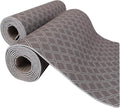 Drymate Premium Luxury Shelf & Drawer Liner, Thick Cushioned Fabric, Non-Adhesive, Absorbent, Waterproof, Slip-Resistant, Liners for Kitchen Cabinets, Cupboards (USA Made)(12”x59”)(2-Pack)(Taupe) by Drymate