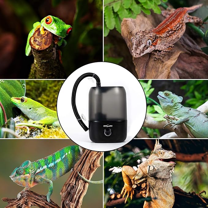 Repti Zoo 4L Reptile Humidifier, Large Reptile Mister Tank Fogger for Terrarium Vivarium - Image 7