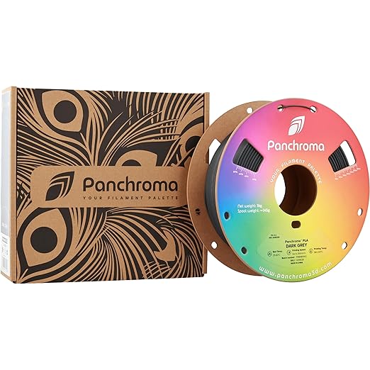 Panchroma PLA Dark Grey 3D Printer Filament, 1.75mm, 1kg Spool, Easy to Print, High Speed Printing, Tangle Free, AMS Compatible, Perfect for Toys, Decor, Miniatures, Models & Cosplay - Image 8