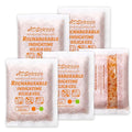 ADSorbco 100 Gram (5 Pack) Silica Gel Packets – Desiccant Packs for Storage, Reusable Moisture Absorbers with Color Change, Orange to Green, for Food, Electronics, Jewelry, Safes by SorbcoPackagingLLC