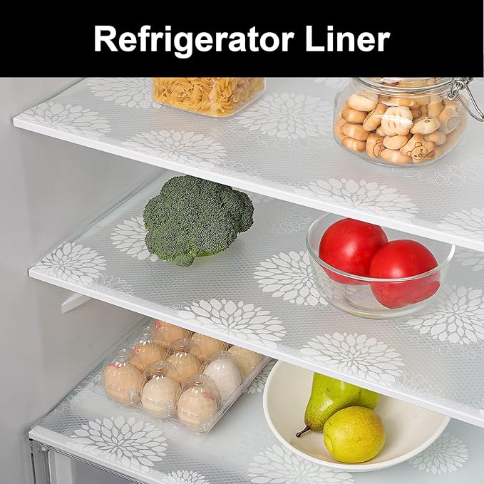 Cooyes Shelf and Drawer Liners for Kitchen Cabinets, Non Adhesive Cabinet Liner, EVA Waterproof Durable Non-Slip Drawer Mats for Shelves, Refrigerator, Storage, Desks（17.5" W x 78.7" L） - Image 4