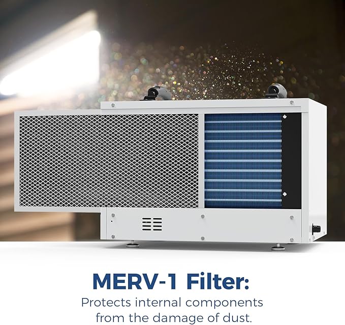 ALORAIR Crawl Space Dehumidifiers 120 PPD Moisture Removal, Crawlspace Dehumidifiers Commercial Dehumidifier for Basement, Auto Defrost, cETL Listed - Image 4