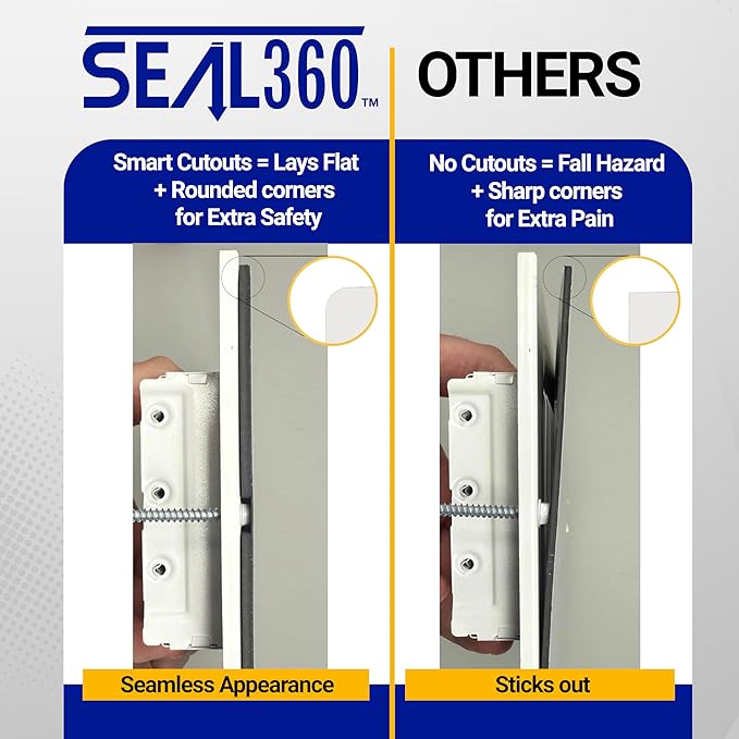 SEAL360 Magnetic Vent Covers (3-Pack), Pockets for Complete Seal, 4.25" X 11.5" (White) for Floor, Wall, or Ceiling Vents and Air Registers, for RV, Home HVAC and AC Vents, Vent Not Included - Image 6