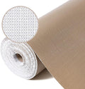 Drawer Liner, Shelf Liners for Kitchen Cabinet Waterproof & Oil-Proof Cupboard Liner Non-Slip Drawer Mat PVC Material Non Adhesive Kitchen Liner for Countertop Beige 23.6 x 78.7 Inches by StaHom