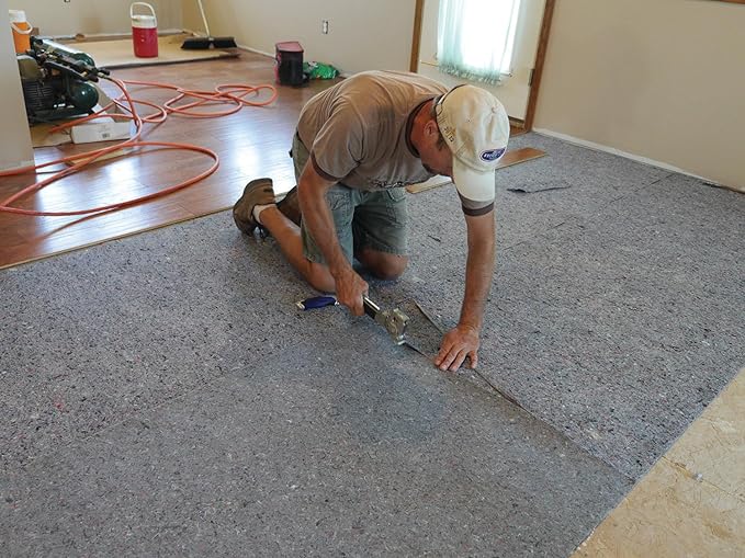 Laminate, Wood, and Tile Flooring Underlayment (Floating, Glue Down, or Nail Down)- Sound Reduction, Compression Resistant, Insulating 3'x33.3' Roll (Covers 100 sq. ft) INSUL100 - Image 7