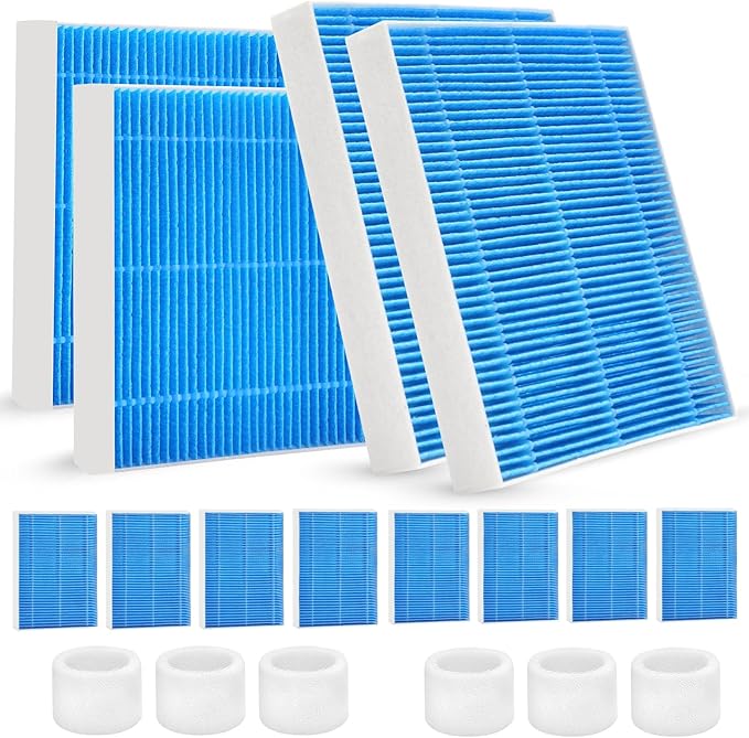 12-Pack Replacement Filters Compatible with LEVOIT Superior 6000S Smart Evaporative Humidifier + 6-Pack Top Fill Humidifier Replacement Filters Compatible with LEVOIT Humidifiers by Gazeer