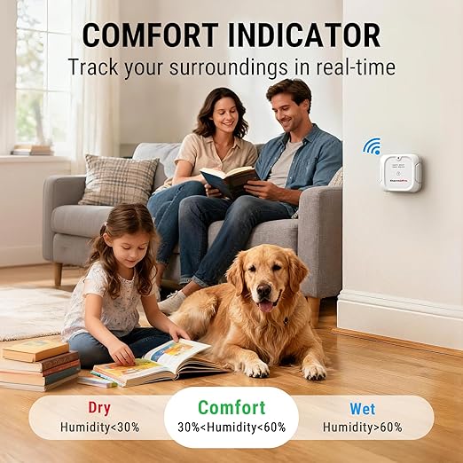 ThermoPro 500FT Indoor Outdoor Thermometer Wireless with 3 Remote Sensors, Temperature and Humidity Gauge Monitor Room Thermometer Inside Outside, Batteries Included - Image 7