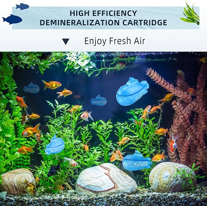 AMI PARTS Humidifier Cleaner Float Submarine for Warm&Cool Most Humidifiers and Fish Tank, Purifie Water, Soften Hard Water, Prevents Hard Water Build-Up, Universal Humidifier Tank Cleaner (6 Pack) - Image 5