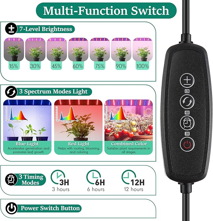 Meonum Mini Greenhouse with Grow Light, 51.18 "L x 25.59" W x 21.65" H Portable Greenhouses Waterproof UV-Resistant for Indoor/Outdoor Seed Starting(Dome Shape) - Image 7