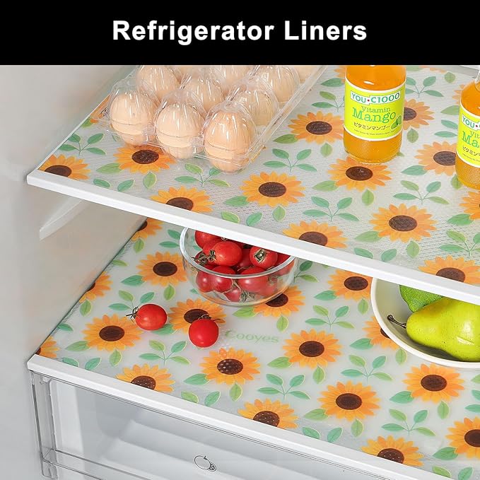 Cooyes Shelf Liner – Premium Non-Adhesive Cabinet & Drawer Liner for Kitchen – Waterproof Shelf Paper with Modern Pattern – Durable EVA Cabinet Mat – Easy to Cut （12" W x 240" L） - Image 9
