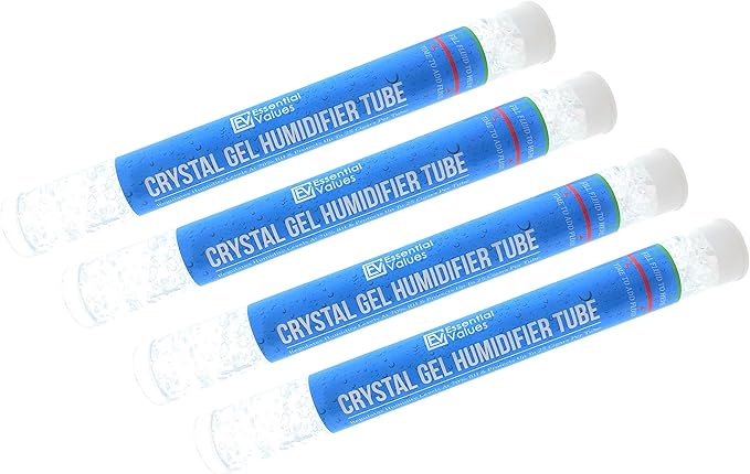 4 Pack Humidor Humidifier Tubes - Keeps Humidity at 70% with PG Infused Gel, Best Value – Each Tube Protects up to 25 Cigars by Essential Values - Image 2
