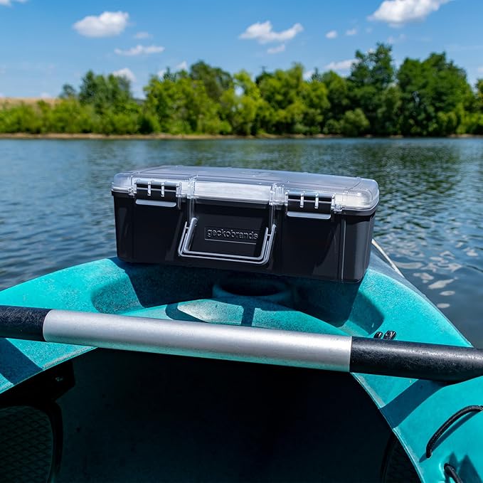 geckobrands Waterproof Dry Box with Silicone Liner – Durable, Dust-Proof, Crush-Proof Storage for Electronics and Gear - Image 6