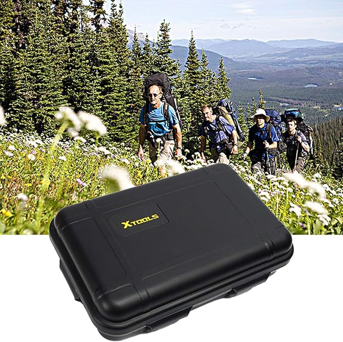 DGZZI Outdoor Waterproof Airtight Shockproof Plastic Survival Container Carry Box with 2 U-Shape Buckle Storage Case - Image 5