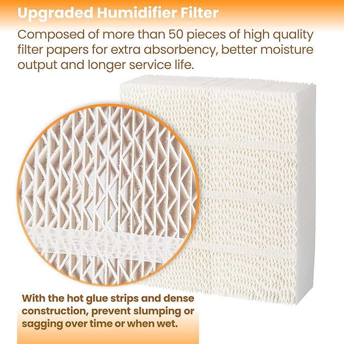 ANTOBLE 1043 Humidifier Filter Replacement for Essick Air AIRCARE EP9500 EP9700 EP9800 EP9R500 EP9R800 826000 831000 and Bemis Space Saver 800 8000 Series Evaporative Humidifiers - Image 4