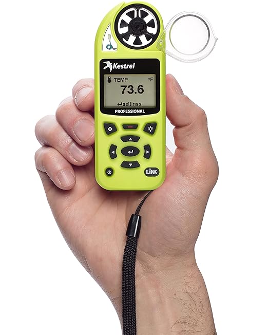 Kestrel 5200 Professional Environmental Meter with Link, HiViz Green - Image 5