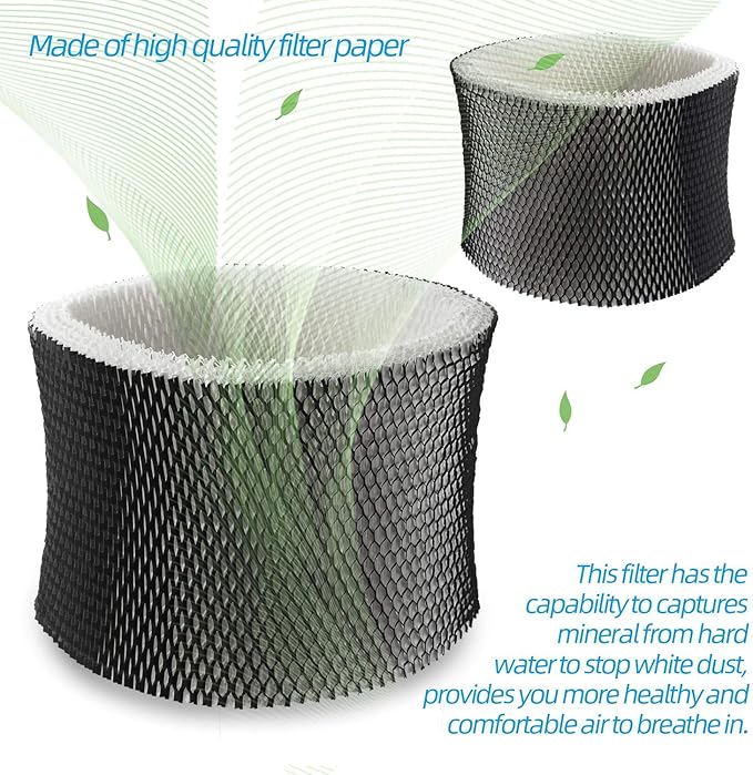 ANTOBLE Humidifier Filters Replacements for Holmes HWF72 HWF75 HWF75CS HWF75PDQ-U; Sunbeam SCM3501 SCM3502 SCM3656 SCM3657 SCM3609P Humidifier - 2 Pack - Image 5