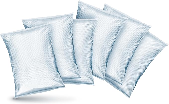 HUMYDRY Moisture Absorbers Refills for 8.8 Oz Dehumidifier, Pack of 6 Unscented Humidity Absorber Bags, Non Electric Refill Pack for Closets Bedrooms Bathrooms Laundry Rooms and Small Enclosed Spaces by Humydrymoistureabsorbers