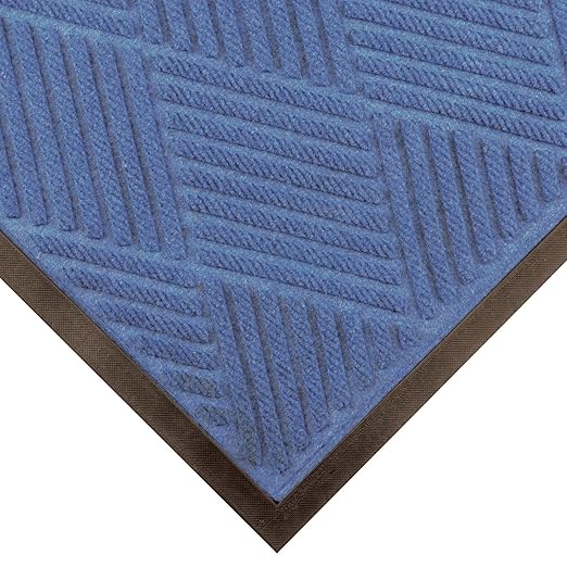 NoTrax 168 Opus™ Rubber-Backed Entrance Mat, for Home or Office 3' X 4' Slate Blue by NOTRAX%C2%AEPREMIUMFLOORMATTING