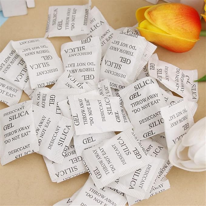 1000 Pack Silica Gel Desiccant Moisture Absorber Dehumidifier - Image 5