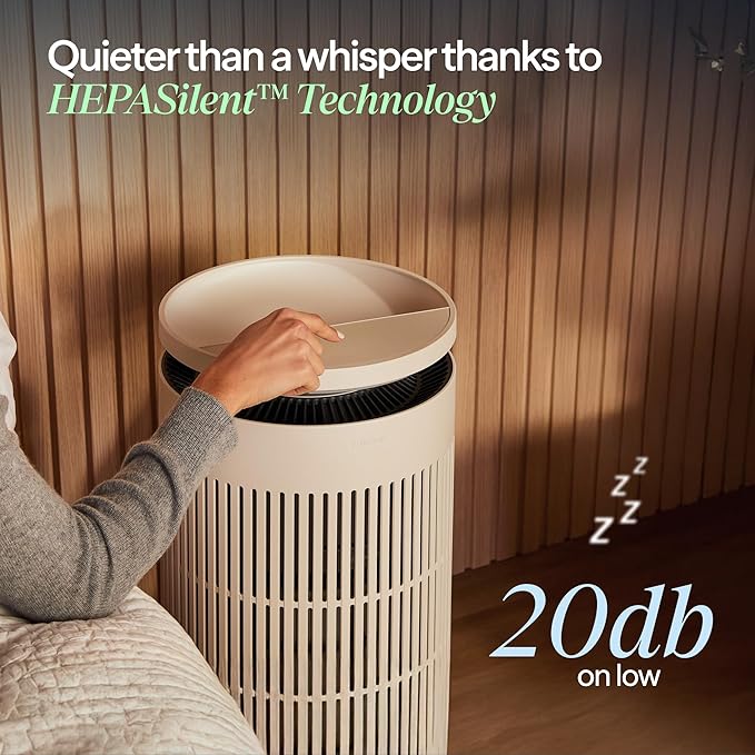 Blueair 2-in-1 Pro Air Purifier & Humidifier for Large Rooms, HEPASilent™ Removes 99.97% Allergens, Dust, Smoke, Up to 1,875 sq ft, Smart App, Skin-Hydration Mode, 360° InvisibleMist™ - Image 6
