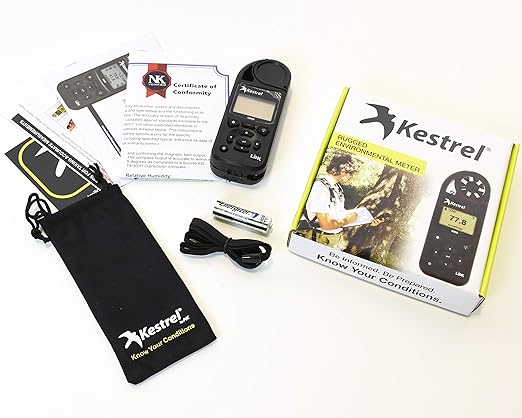 Kestrel 5000 Environmental Meter with Link, Black - Image 6