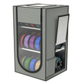 3D Printer Filament Storage Rack with Oxford Leather Cover, 3-Tier Moisture-Proof 3D Filament Storage Box, Bracket Can be Adjusted to Accommodate Various 3D Filament by Unknown