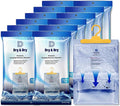 Dry & Dry 16 Pack[7 OZ] Premium Moisture Absorbers Dehumidifiers for Home Dehumidifier for Basement Dehumdifiers for Bedroom Small Dehumidifiers - Dehumidifiers Moisture Absorber, Blue & White by DryDry