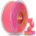 TECBEARS Dual Color PLA Filament 1.75mm, Matte PLA 3D Printer Filament, Dimensional Accuracy +/- 0.02 mm, 1KG Spool(2.2 lbs),PLA Matte Filament (Orange Red) by TECBEARS