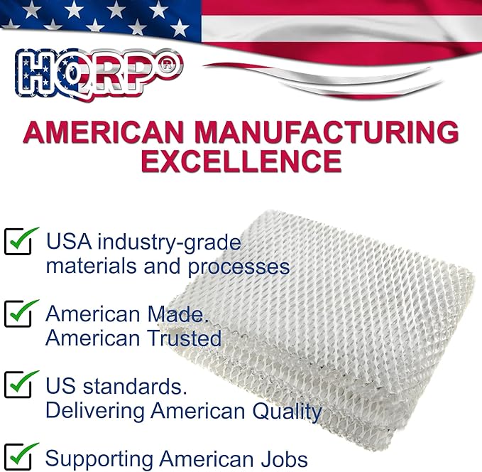 HQRP Humidifier Wick Filter Replacement for Kenmore 14906 EF1 EF-1, Emerson MoistAir MAF1 MAF-1 Console Style Evaporative Air Humidifiers, 42-14906 32-14906 - Image 2