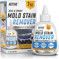 ACTIVE Mold Stain Remover Gel Cleaner Heavy Duty Stain Cleaner for Front Loader Washing Machine Seal, Bathroom Grout, Shower, Caulk - Front Load Washer Cleaning Solution - 7 Fl Oz by ACTIVE