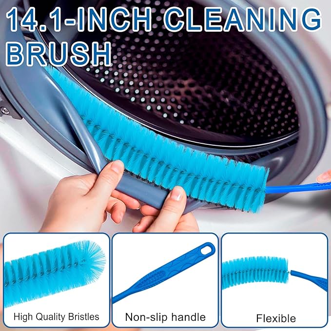 Bottle Brush Cleaning Set - Multi Cup Brush, Water Bottle Cleaner, Crevice Cleaning Brush Pipe & Tube Brushes for Tight Spaces, Grout Brush Cleaner Brush Long Straw Cleaner Brush for Stanley Mug - Image 5