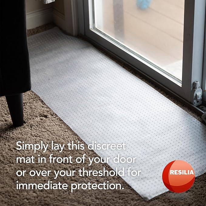 Pet Carpet Protector - Doorway Damage Deterrent and Scratch-Stopper for Cats, Dogs, and Pets, Heavy-Duty PVC Runner, Cut to Fit, Clear, 30 Inches x 48 Inches, Made in The USA - Image 6