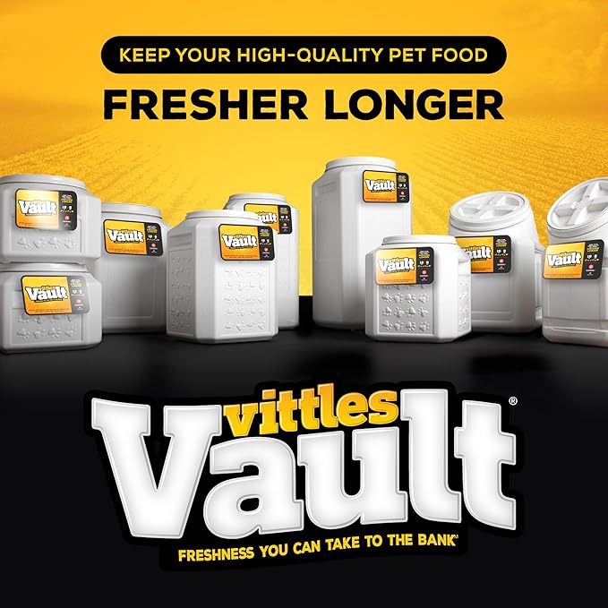 Gamma2 Vittles Vault Pet Food Storage Containers - Sealed Dog and Cat Food Storage Container, Fits up to 35lbs, Made in the USA - [12"L x 16.75"H] - Image 4