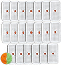 40 Gram Silica Gel Canister, 20 Packs Silica Gel Desiccant Canister (Orange to Green), Reusable Desiccant Dehumidifier by Wisesorb