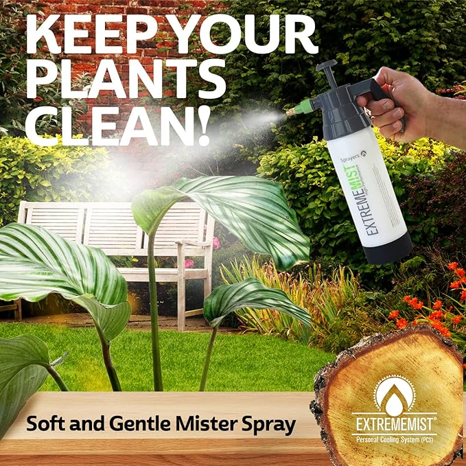 ExtremeMIST High-Performance Garden Sprayer - Ultimate Plant Mister & Spray Bottle for Plants - Horticultural Hand Pump Sprayer with Adjustable Brass Nozzle - Outdoor & Indoor Plant Humidifier - 20 Oz - Image 4