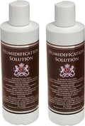 Humidor Solution 8oz (2-Pack) - Humidifier Liquid - Premium Formula - 70% RH by PrestigeImportGroup