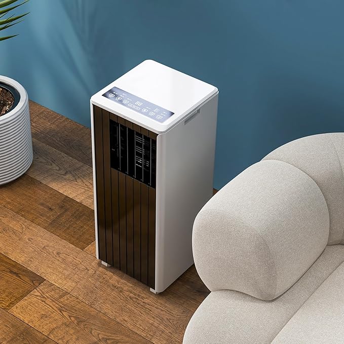 Portable Air Conditioner for 250-350 Sq Ft 3-In-1 8000 BTU AC Unit with Cooling/Dehumidifier/Fan Modes, Remote, 24H Timer & Installation Kit for Home/Office/Dorm by Unknown