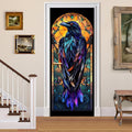 3D Door Stickers, Peel and Stick Vinyl Wallpaper, Self-Adhesive Mural Door Cover for Home Decor 30.3" W x 78.7" H by BVBOX